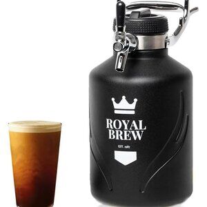 Royal Brew nitro coffee growler pro